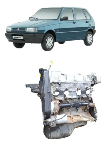 Motor Parcial Fiat Uno Mille Fire 1.0 Ano 2003