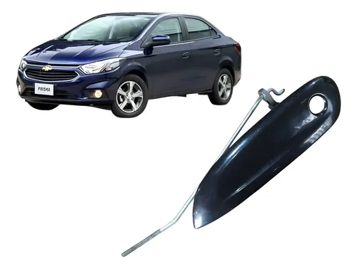 Maçaneta Externa Diant Esq Chevrolet Prisma 1.4 Eco Null Preto Dianteira