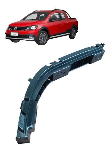 Guia Parachoque Traseiro Esquerdo Vw Saveiro Cd Robust 2023