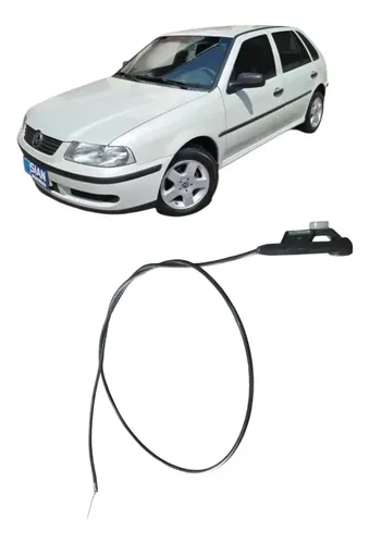Cabo Fechadura Capô Volkswagen Gol 2000
