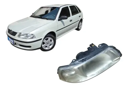Farol Dianteiro Direito Volkswagen Gol 2000 Direito/passageiro