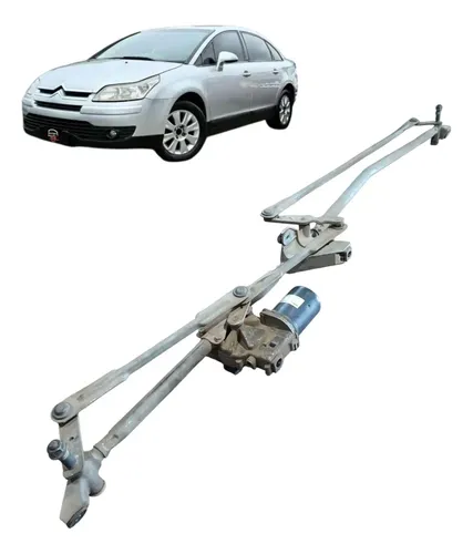Motor Limpador Parabrisa Com Galhada Citroën C4 Pallas 2008