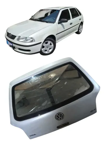 Tampa Porta-malas Traseira Volkswagen Gol 2000 Prateado