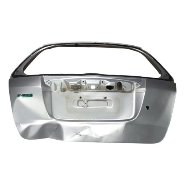 Tampa Traseira Honda Fit 2004 A 2007 C/detalhe Prateado