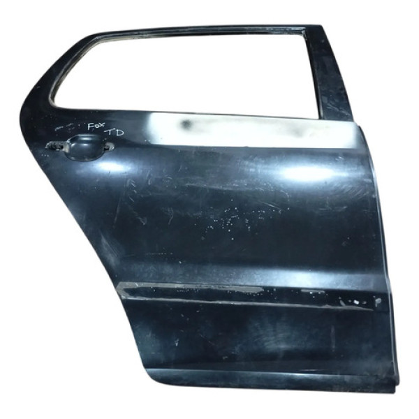 Porta Traseira Direita Volkswagen Fox 2004 A 2010 Traseira Direita Preto