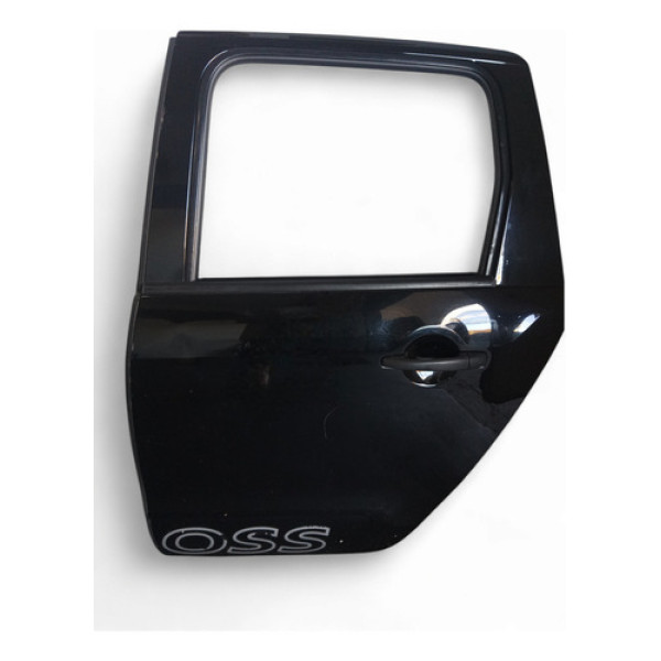 Porta Traseira Esquerda Citroen Aircross 2014 Traseira Esquerdo Preto