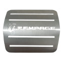 Acabamento Kit Pedal Inox Rampage 2024