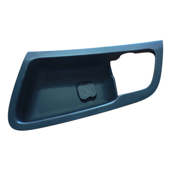 Moldura Maçaneta Interna Traseira Esquerda Hyundai I30 2011 Preto Traseira