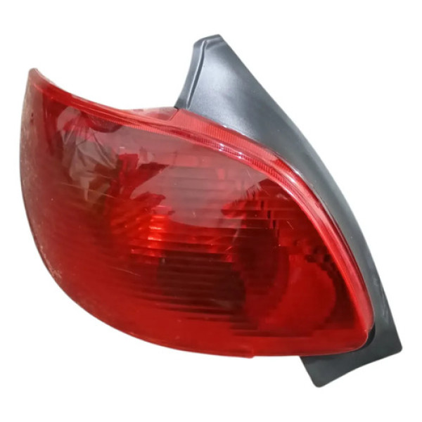 Lanterna Traseira Esquerda Peugeot 208  2013 Esquerdo/motorista Vermelho