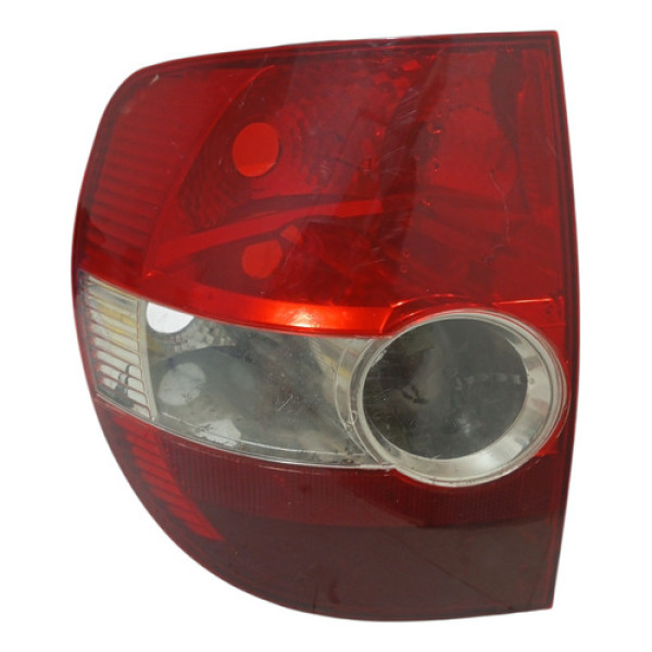 Lanterna Esquerda Volkswagen Fox 2005 A 2010 C/detalhe Esquerdo/motorista Vermelho