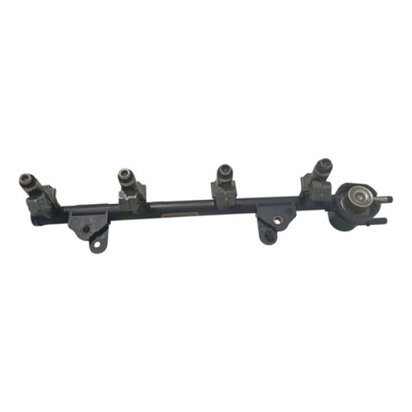 Flauta Com Bico Injetor Ford Fiesta 1.0 2006 A 2010