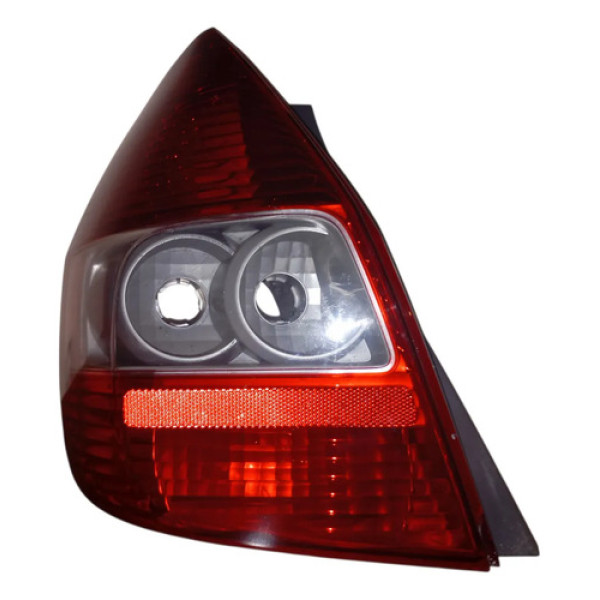 Lanterna Te Fit 1.4 C Detalhe 2004 2008 Original Esquerdo/motorista Vermelho