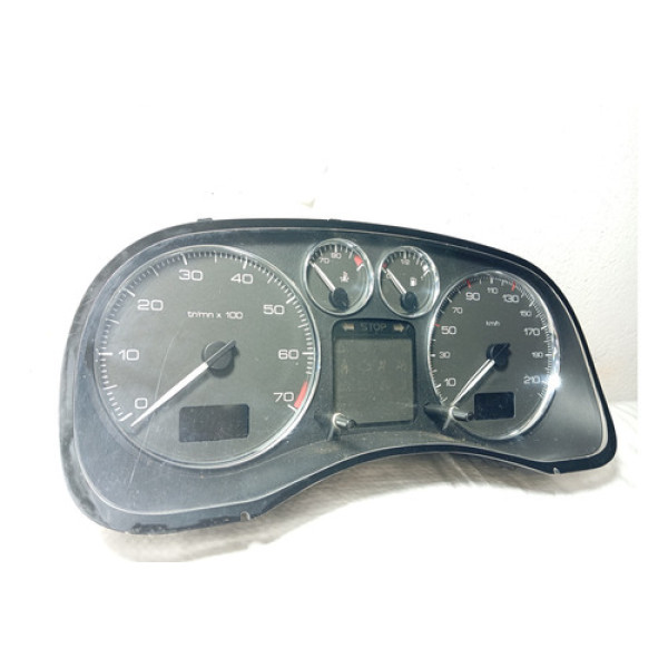 Painel De Instrumentos Peugeot 307 2006 9660470580 Preto