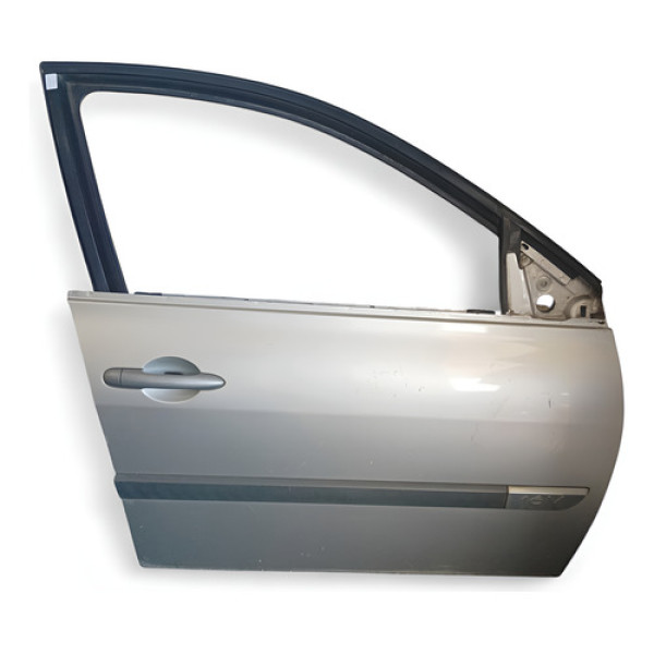 Porta Dianteira Direita Renault Megane 1.6 2006 2007 2008 Dianteira Direito Prateado