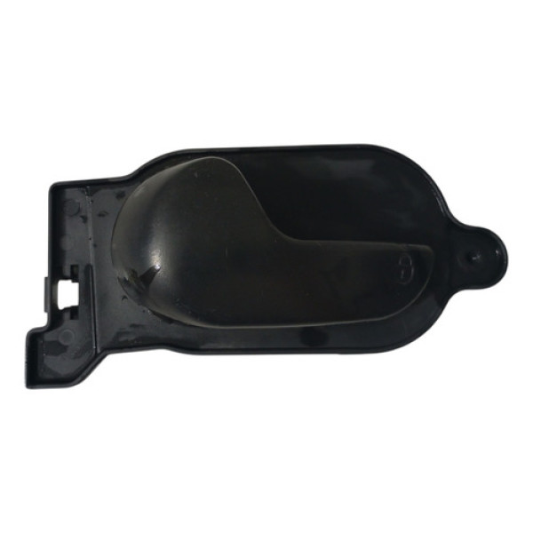 Maçaneta Interna Dianteira Esquerda Ford Fiesta 2006 A 2010 Preto Dianteira