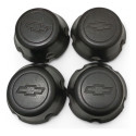 Jogo Calota Central Roda Gm S10 Blazer 1995 A 2011 C/detalhe Preto