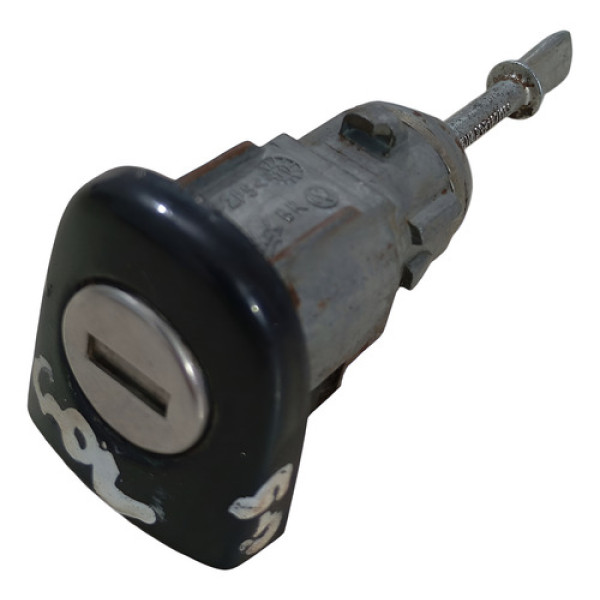 Cilindro Miolo Fechadura Dianteira Esquerda Gol G5 2015 Preto