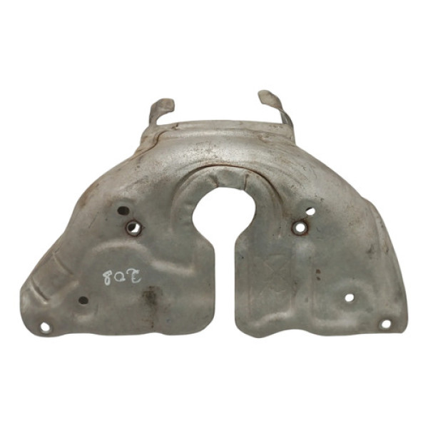 Defletor Coletor Escapamento Peugeot 208 2016/original Prateado