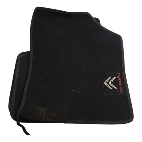Jogo De Tapetes Citroen,c3 2015 Preto