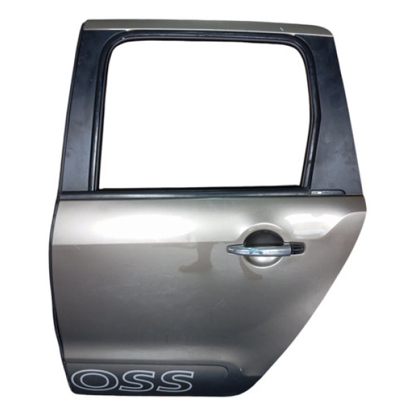 Porta Traseir Esquerd Citroen C3 Aircross 2014 Com Fechadura Traseira Esquerdo Marrom