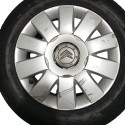 Pneu Aro 15 Com Roda Citroen C/detalhe T