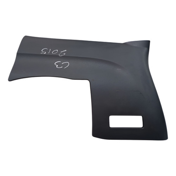 Acabamento Inferior Do Painel Citroen C3 2013/2016 C/detalhe Preto
