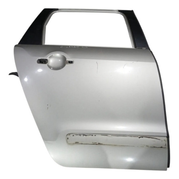 Porta Traseira Direita Citroen C3 Picasso 2012 A 2015 Traseira Prateado