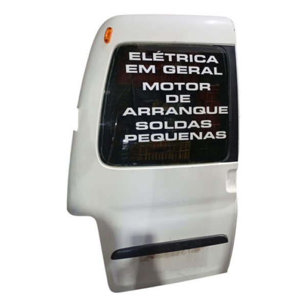 Porta Traseira Esquerda Peugeot Partner 1999 A 2004 Traseira Esquerdo Branco