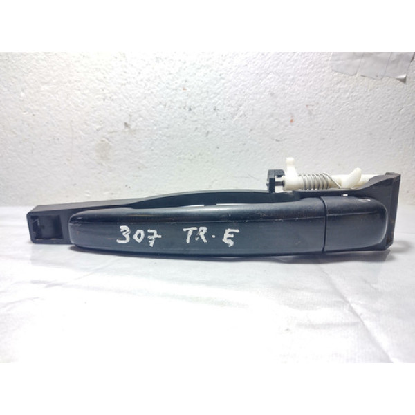 Maçaneta Externa Traseira Esquerda Peugeot 307 2006/10 Traseira