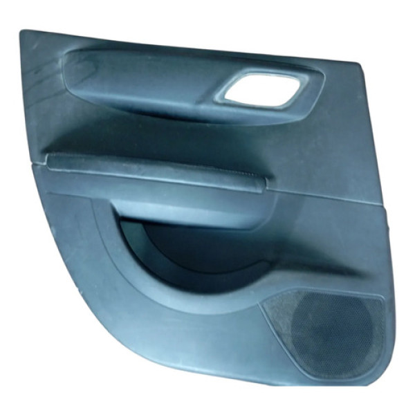 Forro Porta Traseira Esquerda Citroen C4 2007 Preto