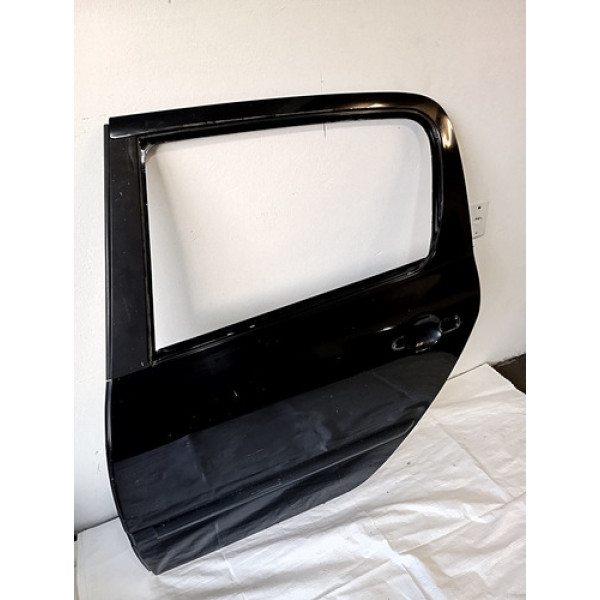 Porta Traseira Esquerda 2010  Peugeot 307 Traseira Esquerdo Preto