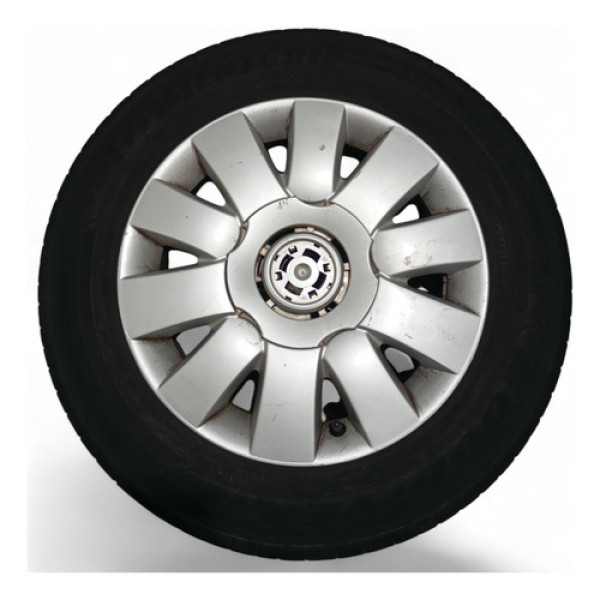 Pneu Aro 15 Com Roda Sem Calota Citroen H