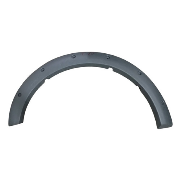 Moldura Alargador Paralama Traseiro Di L200 Triton 2008/2012 Preto