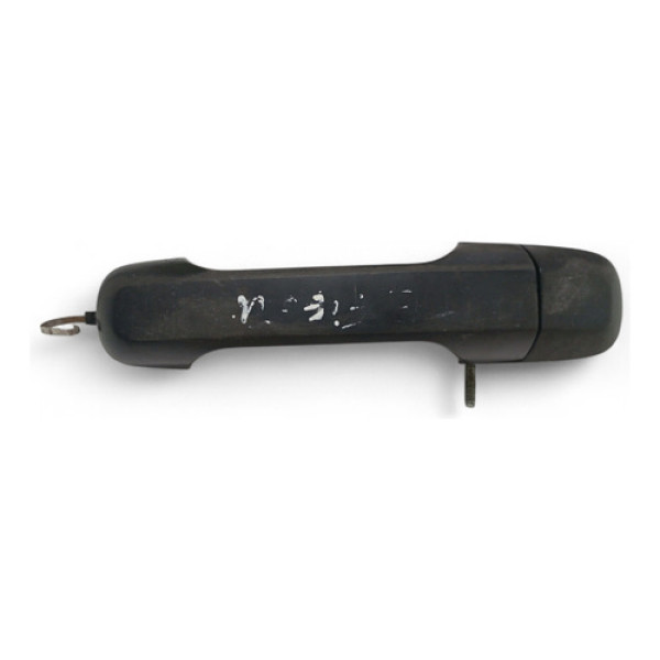Maçaneta Externa Traseira Esquerda Ford Fiesta 2005 A 2010 Preto Traseira