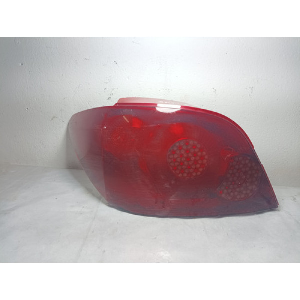 Lanterna Esquerda Traseira Peugeot 307 2010 Com Detalhe Esquerdo/motorista Vermelho