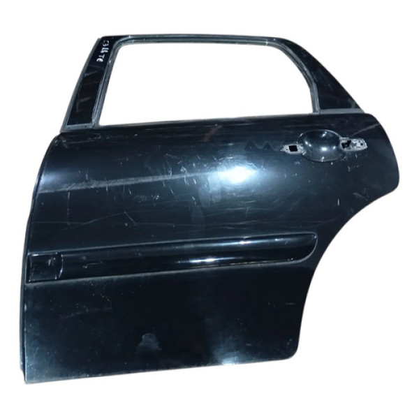 Porta Traseira Esquerda Citroen C3 2004 A 2012 Traseira Esquerdo Preto