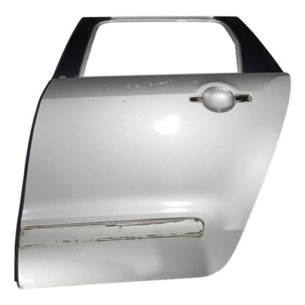 Porta Traseira Esquerda Citroen C3 Picasso 2012 A 2015 Traseira Esquerdo Prateado