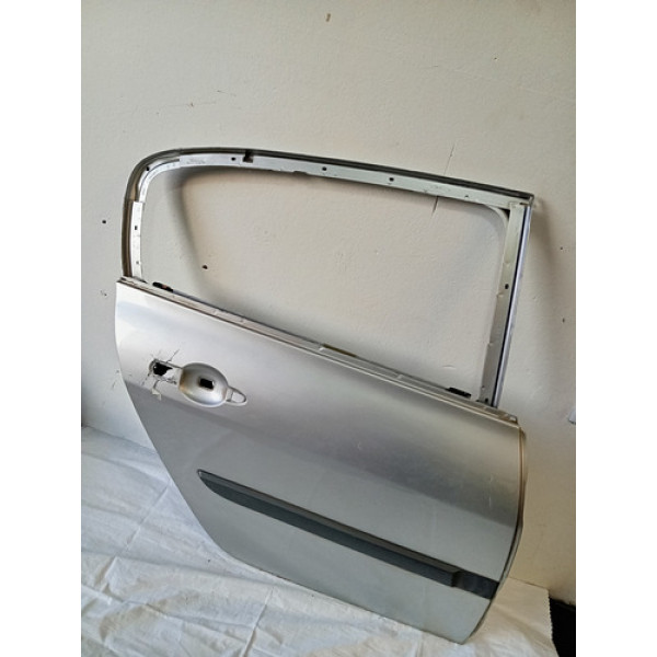 Porta Traseira Direita Renault Megane 1.6 2006 2007 2008 Traseira Direito Prata