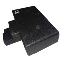 Absorvedor Impacto Isopor Bmw X1 2012 Preto