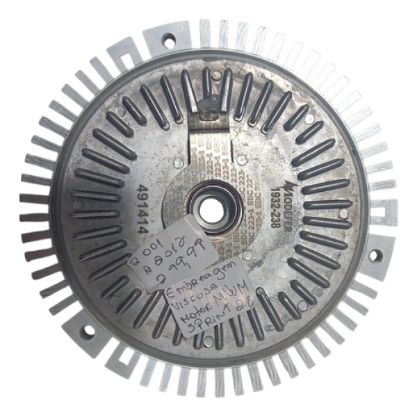Embreagem Viscosa Motor Mwm Sprint 2.8 2001-2012