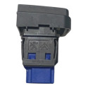 Botão Alerta Peugeot 208-2008 Citroen Aircross 2012-2021 Preto