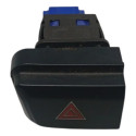 Botão Alerta Peugeot 208-2008 Citroen Aircross 2012-2021 Preto