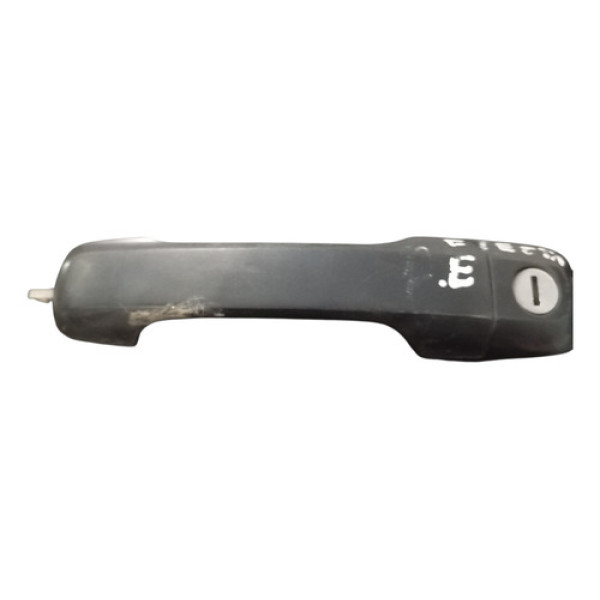 Maçaneta Externa D.e  Ford Fiesta 2006 A 2010 Preto Dianteira