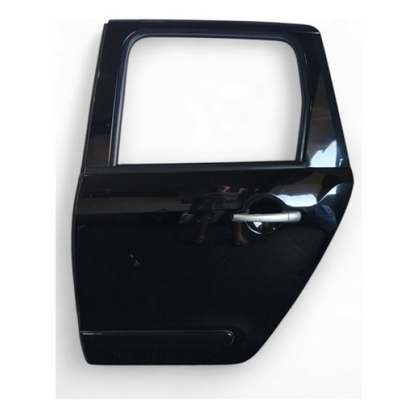 Porta Traseira Esquerda Citroen C3 Picasso 2014 Traseira Esquerdo Preto