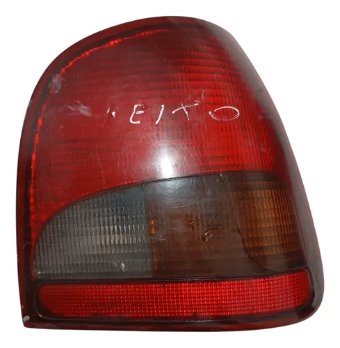 Lanterna Traseira Direita Vw Gol Bola G2 1997 A 2003 Direito/passageiro Vermelho