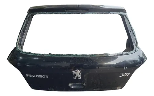 Tampa Do Porta Malas Peugeot 307 2007/2008/09 Preto