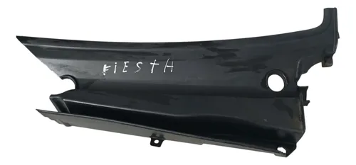 Grade Churrasqueira Lado Esquerdo Ford Fiesta 2006 A 2010 Preto