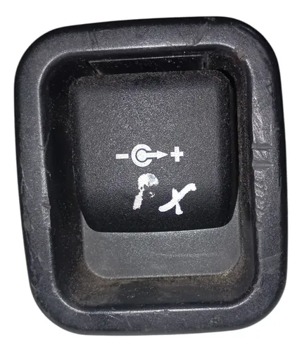 Moldura Botão 12v Tomada Bmw X1 2012 Preto