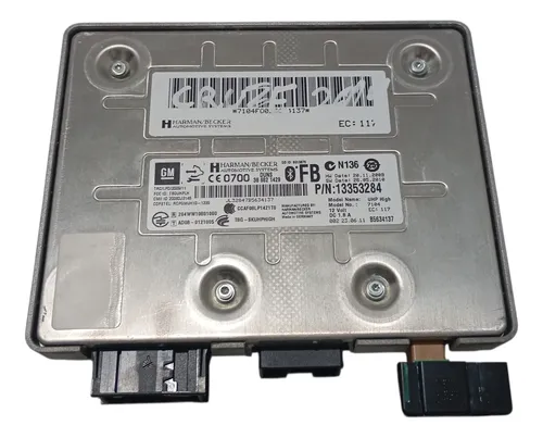 Módulo Central Bluetooth Gm Cruze 2014 Prateado
