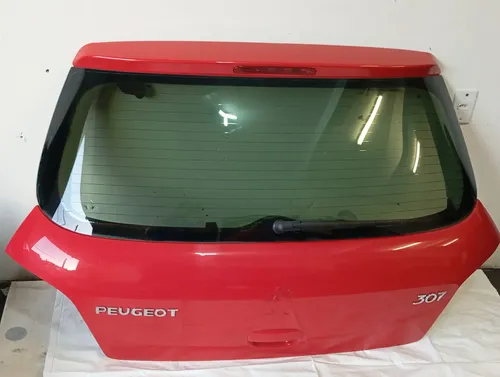 Tampa Porta Malas Peugeot 307 2010 Impecável! Vermelho